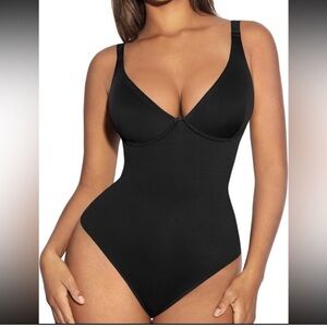 FeelinGirl Shapewear Bodysuit for Women Tummy Control Size Large
